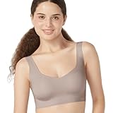 [トリンプ] [スロギー ベーシック 2 ハーフトップ 10202275 ノンワイヤー ブラジャー パッド付き 完全無縫製 軽量 ひびきにくい ホック無し LL 0004(ブラック) sloggi