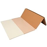 Foldaway Foldable Wide Mat /Kids playroom/Safe foam mat/Bumper bed/Folding play mat [並行輸入品] (Vanilla