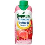 キリン　トロピカーナ　エッセンシャルズ食物繊維330ml　12本