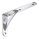 シロクマ L形パワー棚受け 95×170 鏡面磨 1箱4個価格 ※メーカー取寄品 TBR-10