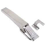 B Blesiya ステンレス鋼　シルバー　ボックス　キャビネット　ドア　ロッカー　ラッチ　ファスナー　