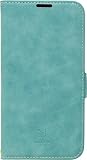 スタイルナチュラル Style Natural iPhone15/14/13兼用手帳型ケース Style Natural Turquoise iP23-61-VS08