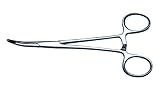 Xcelite 43HV Curved Nose Seizer with Serrated Jaw, 5.5 Length, Plated, Carded by Apex Tool Group