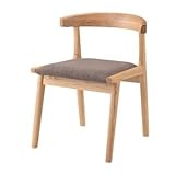 (2脚セット）東谷 ヘンリー ダイニングチェア 木製（天然木） ブラウン HOC-541BR