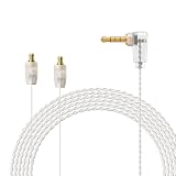 OKCSC Aurora イヤホンケーブル IE400pro リケーブル2.5㎜ バランス接続 極細タイプ SENNHEISER用 IE500pro/IE400pro/IE100proに適合 2芯 高純度OFC銀メッキ 長さ120cm