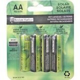BOSTON HARBOR BT-NMAA-1500-D4 1500Mah Nimh Solar Battery 4-Pack [並行輸入品]