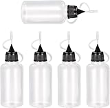 ニードルボトル リキッドボトル 10ml 5個 半透明 貯蔵用 小分け容器 diy用 実験用容器 (10ml)
