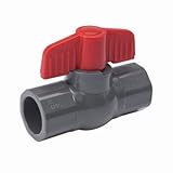 MuellerボールバルブPVC 1 – 1 / 2 " x 1 – 1 / 2 "