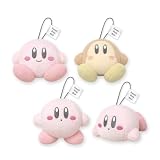 星のカービィ やさしいてざわりのぬいぐるみ ぬいぐるみ クッション マスコット キーホルダー おもちゃのダイヤモンド付き (BIGぬいぐるみ(にっこり))