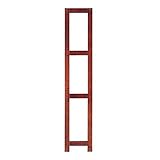 アイリスオーヤマ ラック 木製 ウッディラック 別売フレーム 幅35×高さ179cm ブラウン WOR-18F