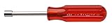Xcelite HS9 Nutdriver with Full Hollow Shaft, 9/32' Blade Diameter, 3-1/8' Working Length, Orange Ha