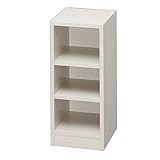 アイリスオーヤマ ラック スペースフィット 幅25×奥行29×高さ60cm オフホワイト S-SFR6025