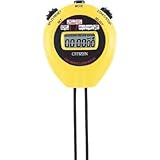 リズム時計工業:シチズン ストップウォッチMN(プラスチック材)黄色 8RDA06-033 型式:8RDA06-033