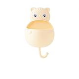 LuCoOファッションLoverlyクリスマスCute Cartoon Suckerフック歯ブラシホルダーかわいい猫バスルームツール 40*60cm ホワイト LUC-15125232