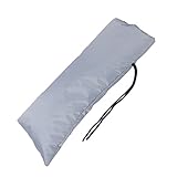 Flameer 保護カバー　蛇口　水栓　ホース　凍結防止　屋外　全4色　防水　雨　雪　オックスフォード生地　50x21cm　高品質 - グレー