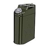 緊急用携行缶ガソリン携行缶 10L/20L/25L 鋼板厚8mm 給油縦型ガソリンタンク携行缶ガソリン缶,10L