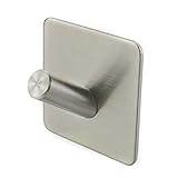 taozun Sus 304ステンレススチール3 M粘着フックキーラックガレージストレージオーガナイザーStick Onバスルームキッチンタオルハンガー壁マウントつや消し仕上げ