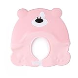 Petit Bella シャンプーハット シャンプーキャップ ベビー/赤ちゃん/幼児/子供用 洗髪用帽子 防水 お風呂 耳/目/口保護 シリコン 魔術貼り付き 着脱便利 サイズ調整可 1-5歳 水漏れ