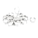 T8蛍光ランプのための12個の亜鉛メッキポリッシュスチールランプホルダー