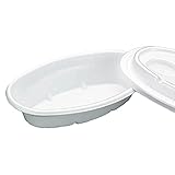 【500枚】 G-320カレーセット 227 穴径 × 139 × 高 47 mm PSP(高) 【58800】 弁当容器 食品容器 デンカポリマー Sモ 代不