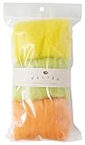 原ウール Feltea 羊毛フェルト 60g 3色セット 各色20g (D.ビタミン)