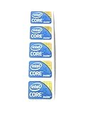 ノートパソコン交換用CPUステッカー、Core i5第1世代、21ｍｍ*16ｍｍ 5枚入り