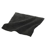 エレコム クリーニングクロス 超強力 超極細繊維 クリーナー マイクロファイバー 水性/油性汚れ対応 強力 ウォッシャブル 日本製 ブラック KCT-007BK