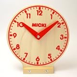 MICKI/ミッキィ社 時計 大 白木