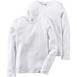 Carter's(カーターズ) 2-パック コットン アンダーシャツホワイト 下着 8歳【並行輸入】