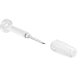 Prime-Line Products L 5895 Window Grid Retainer Pins, 1-1/16 In., Plastic W/Steel Needle, Clear (Pac