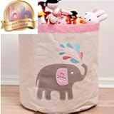 Forwalls Boîte de rangement Motif éléphant 50 x 45 cm