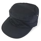 [SHENKEL] ミリタリーキャップ パトロールキャップ 黒 ブラック サバゲー サバイバルゲーム 帽子 hat-002bk