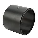 95mmレンズフード レンズフード メタル望遠レンズフード 内径95mm 高さ78mm アルミニウム合金 取り付け簡単 衝撃防止