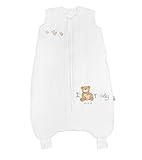 Slumbersafe Summer Bamboo Sleeping Bag With Feet 1.0 Tog I Love Teddy 18-24 months [並行輸入品]