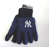 MLB New York Yankees Youth Two Tone Gloves, Team Color, One Size [並行輸入品]