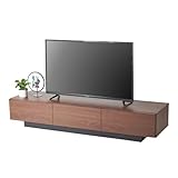 LOWYA ロウヤ 完成品 テレビ台 ローボード TV台 TVボード テレビラック 収納付き 扉付き ロータイプ 木製 日本製 幅160cm ウォルナット