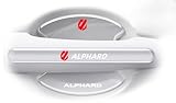 アルファード 車用 ドアハンドルプロテクター ドアノブカバーアルファード AGH40W AGH45W 20系 30系 40系 全シリーズ対応 車ドアハンドル 塗装保護 傷防止ドアノブガード保護フィルム 透明ドアハンドルプロテクションカバー 車ドアガードステッカー 外装パーツ 装饰 簡単取り付け 8点セット (アルファード) [並行輸入品]