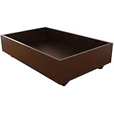 Amazon ベッド ソファ下収納ボックス キャスター付き木製収納箱 幅80cm ナチュラル 収納ケース ボックス オンライン通販