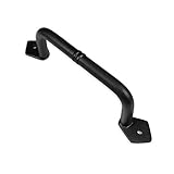 Iron Valley - 9'' Ripple Door Pull Handle - Cast Iron [並行輸入品]