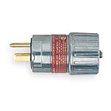 Killark UGP-15232 Plug, Hazardous Area, Copper-Free Aluminum, 250V, 15 Amp, 2 Pole, 3 Wire, 60 Hz, 1