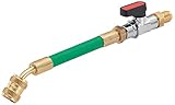 イチネンTASCO TA131C-1 バルブ付ホースアダプタ-