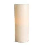 Gerson 6 by 15インチGrand Flameless Candle with 3 LED Wicks