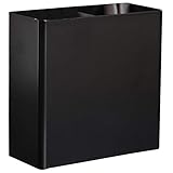 ビーワーススタイル キッチンツールスタンド 完成品 燕三条製 国産 ブラック 15×7×15cm スリム キッチン用品収納 2列 700063