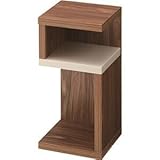 サイドテーブル【ロジック】 正方形 木目調 SO-332WAL