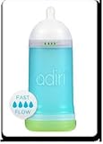 Adiri NxGen Nurser Baby Bottle - White Fast Flow 9.5oz by Adiri [並行輸入品]