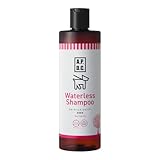 A.P.D.C. ウォータレスシャンプー詰替え用 500ml (新パッケージ品) 犬用 ドライ 泡シャンプー ティーツリーの香り