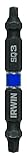 IRWIN Tools 1870987 Impact Performance Series Double-Ended Screwdriver Number-3 Square Power Bit, 2 