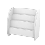 【JAJAN】えほんたて トール幅65.3cm奥行き30cm高さ60cm ホワイト［完成品][おまけ付き]【知育家具EVAキッズシリーズ】PS-65MW_s［絵本ラック］