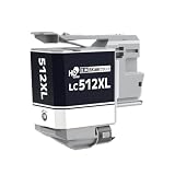 エコスロ ブラザー用 互換 LC512XLBK ブラック 大容量 互換インク 残量表示対応 ＜顔料インク＞ MFC-J7110CDW / MFC-J7210CDW / MFC-J7310CDW / DCP-J7205CDW 対応