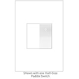 Legrand (ASPD1531W4) adorne Paddle Switch, Half-Size by LEGRAND ADORNE